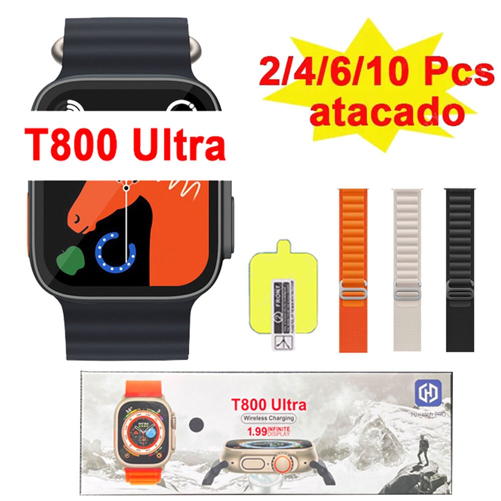 ο T800 Ʈ Ʈ ġ 8 Smartwatch 2022 ġ     ڵ  ȭ  
